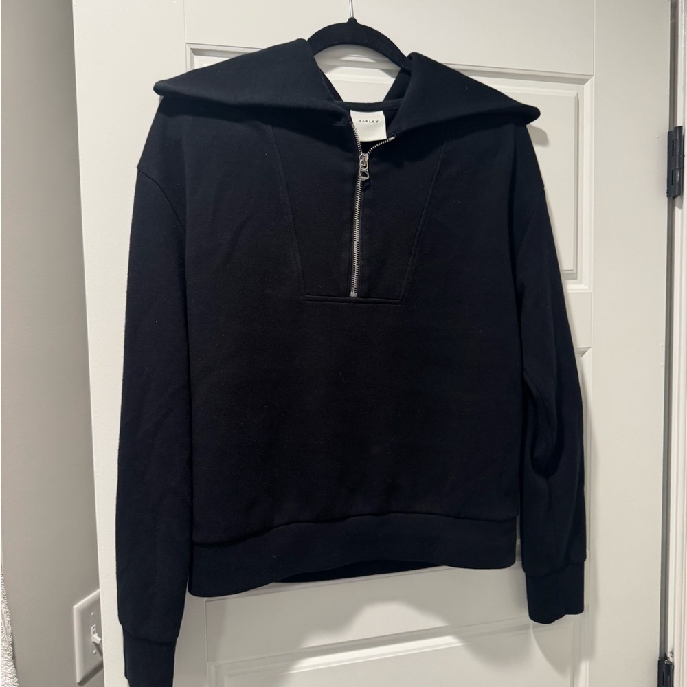 Black Half-Zip Varley Pull Over - image 1